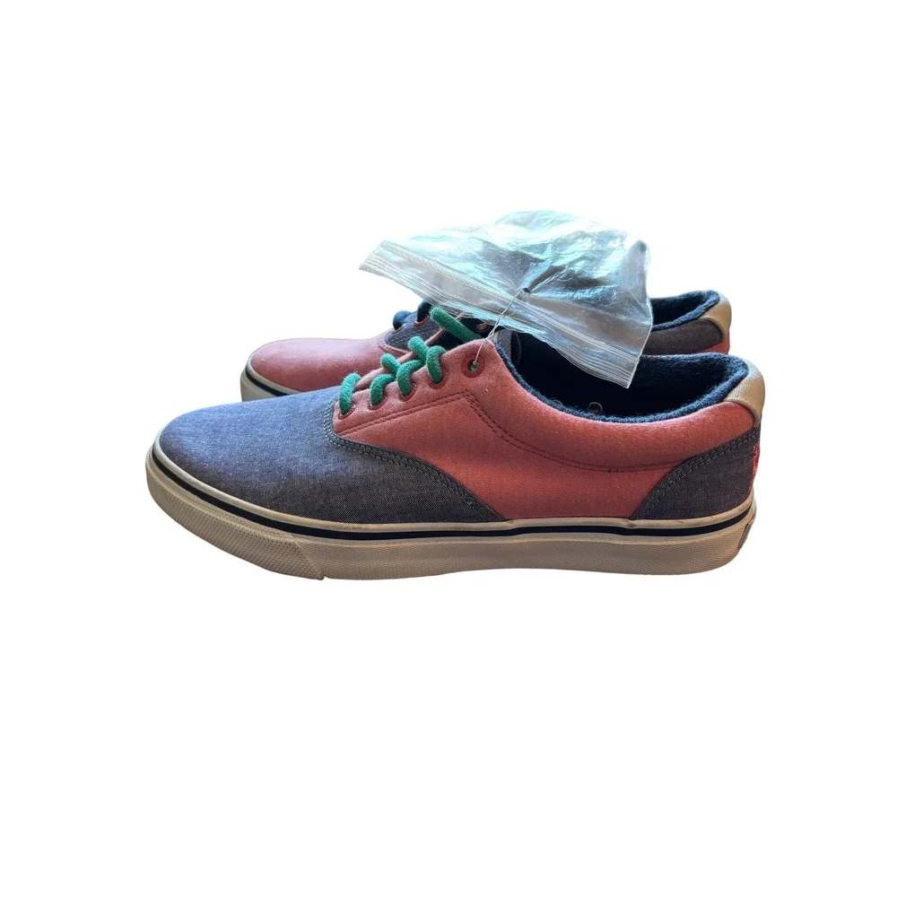 Sperry Extra Butter Mens 9.5 Pink Blue CVO Country Club Golf Sneakers Ball inc.